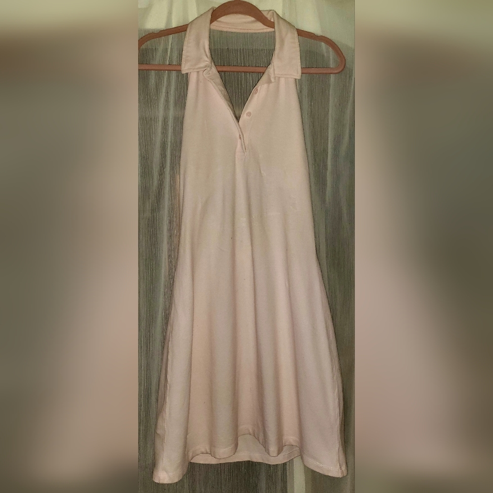 Light Pink Tennis-Style Dress - M